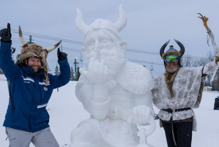 worldsnowsculptingchamp | Instagram | Breckenridge welcomes teams from around the world to participate in the International Snow Sculpture Championships.