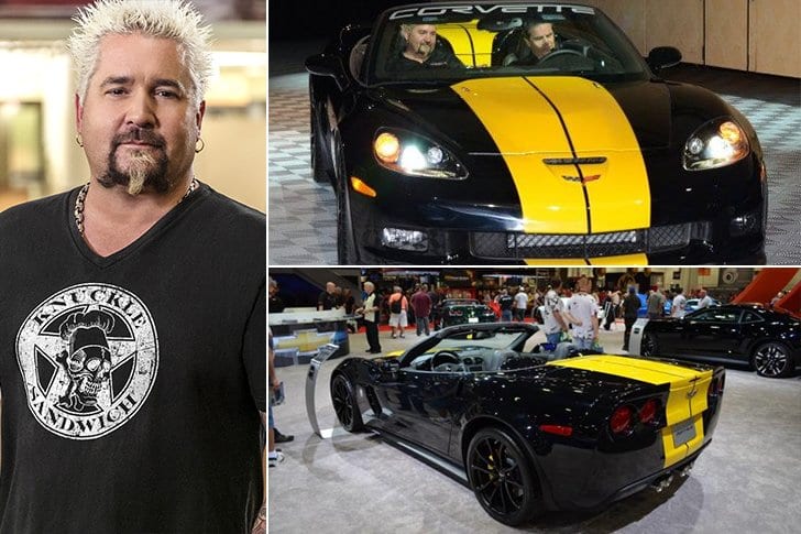 Guy Fieri – Corvette Convertible, Estimated 270K