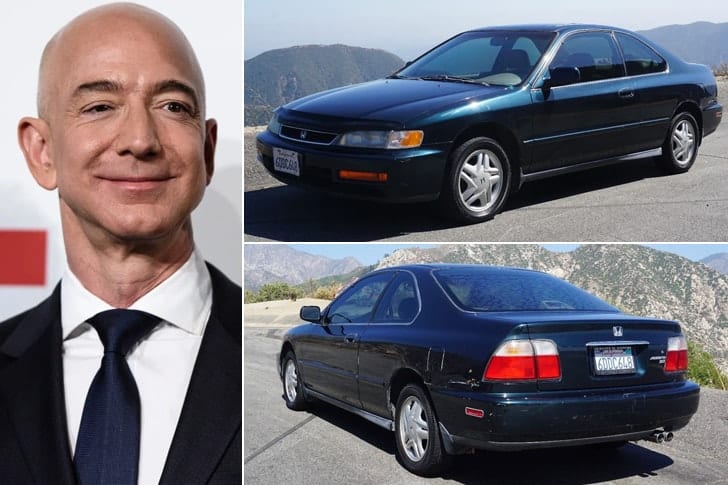 Jeff Bezos – Honda Accord, Estimated $23.7K