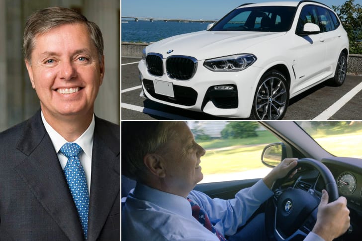 Lindsey Graham –  BMW, Estimated Price Unknown