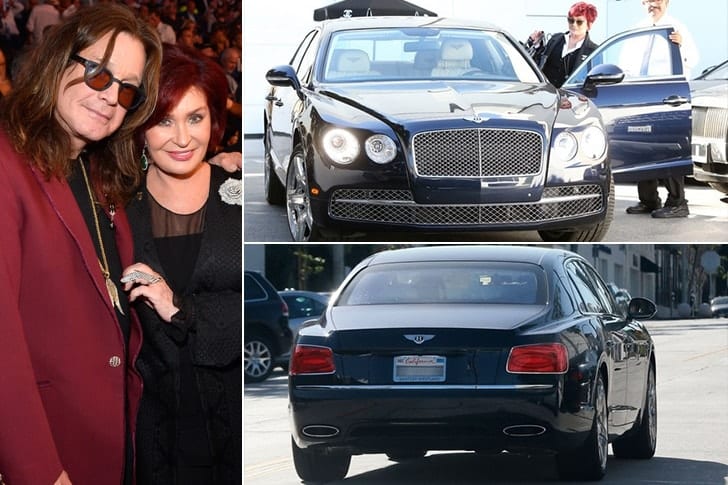 Sharon Osbourne –  Bentley Flying Spur, Estimated $216.4K