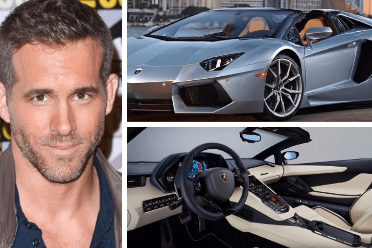 Ryan Reynolds – Lamborghini Aventador Roadster, Estimated $440K